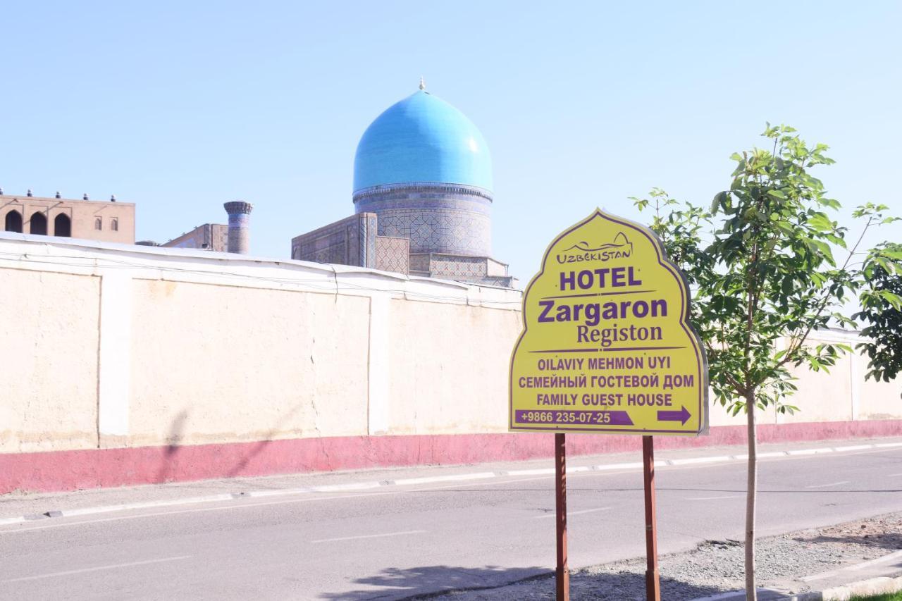 Hotel Registon Zargaron Samarkand Exteriér fotografie